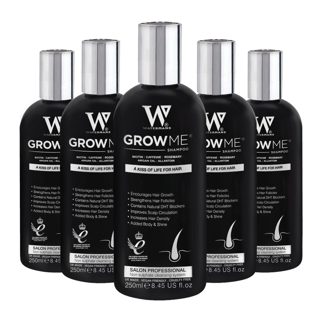 Watermans Grow Me Shampoo 5 Months Package