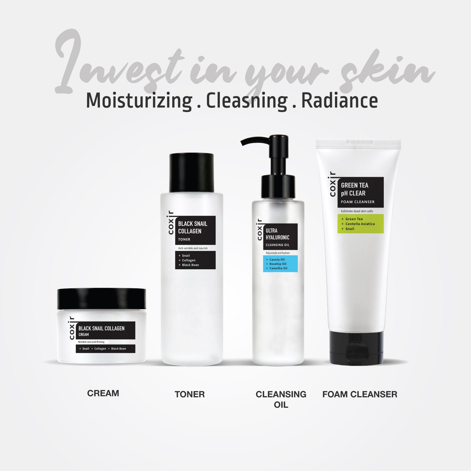 Coxir Skin Cleansing & Protection Set