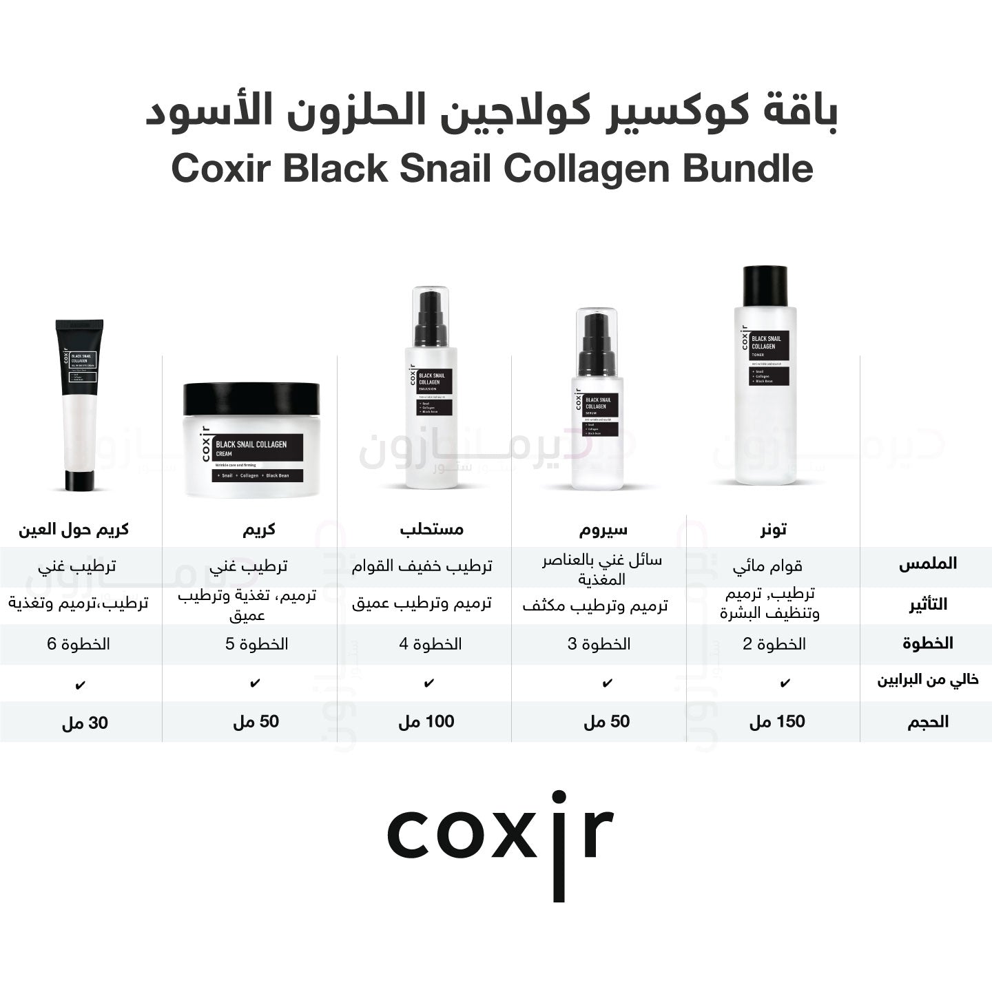 Coxir Black Snail Bundle
