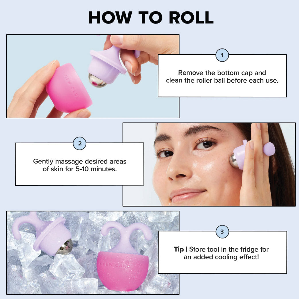 I DEW CARE Rolling With It - Facial Massage Roller