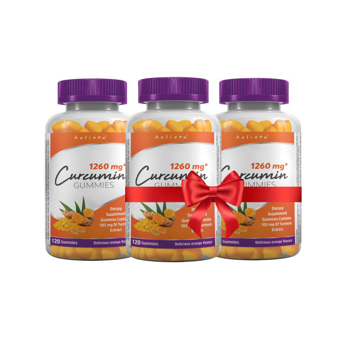 Curcumin Gummies 1260mg | Orange Flavored