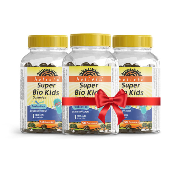 Super Bio Kids Gummies – Probiotics 1 Billion CFU (50 Gummies)